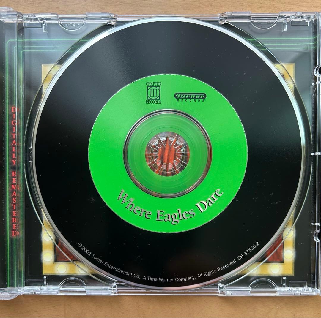 荒鷲の要塞　サウンドトラック・スコア　CD　音楽ロン・グッドウィン