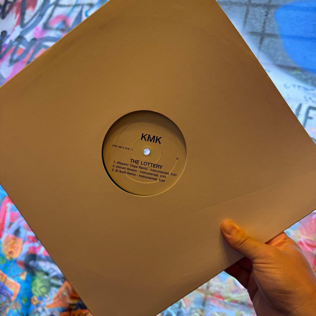 KMK THE LOTTERY カラー盤 プロモレコード
