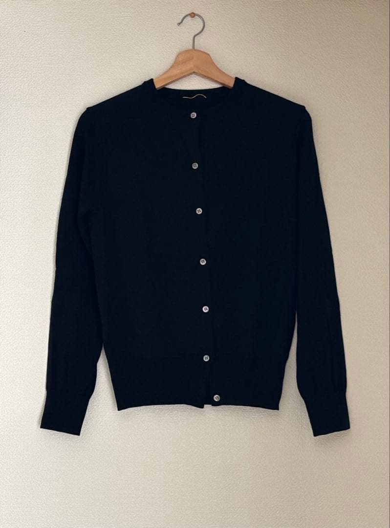 アパルトモン EX.FINEWOOL CREWNECK CARDIGAN