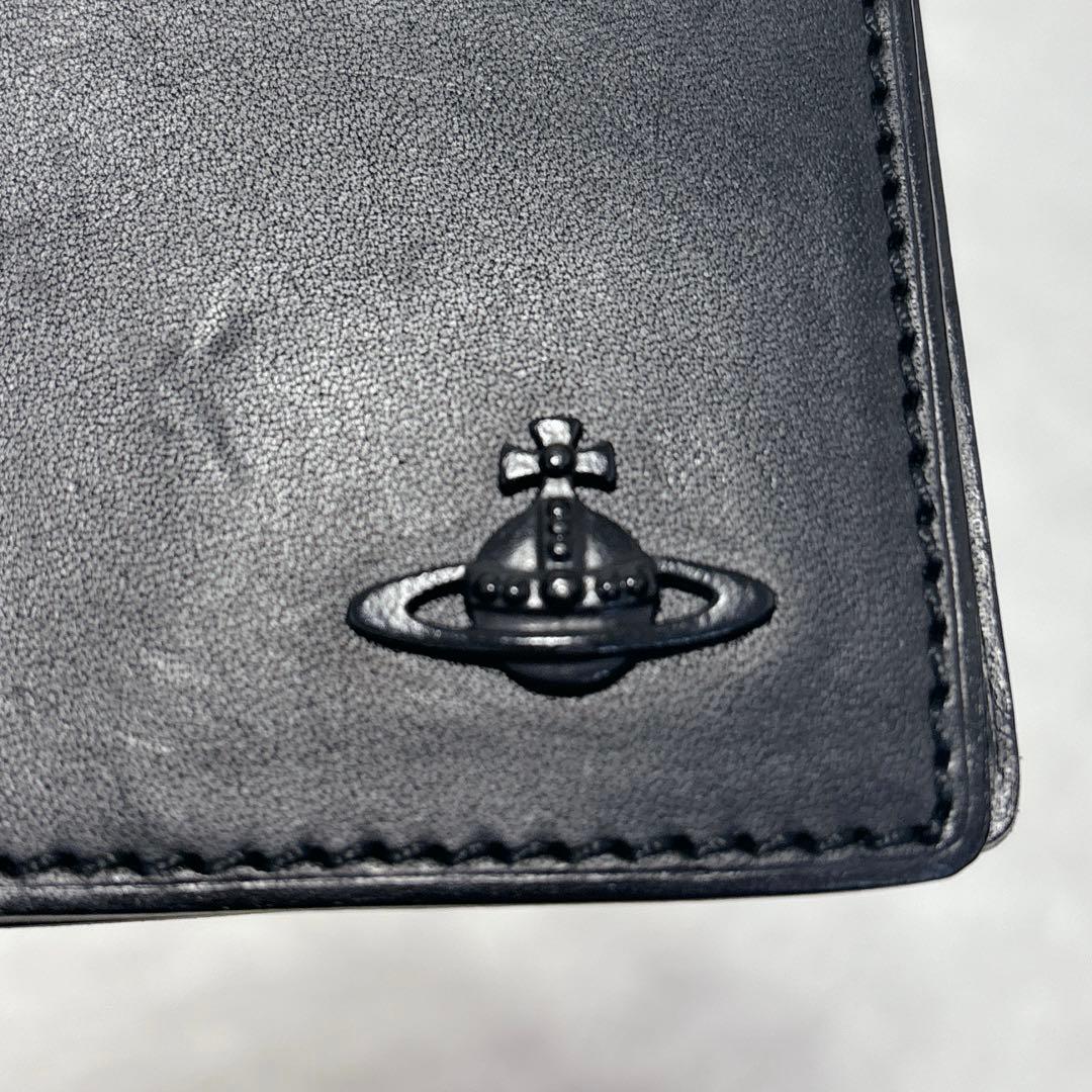 【Vivienne Westwood】カードケース 名刺入れ オールブラック