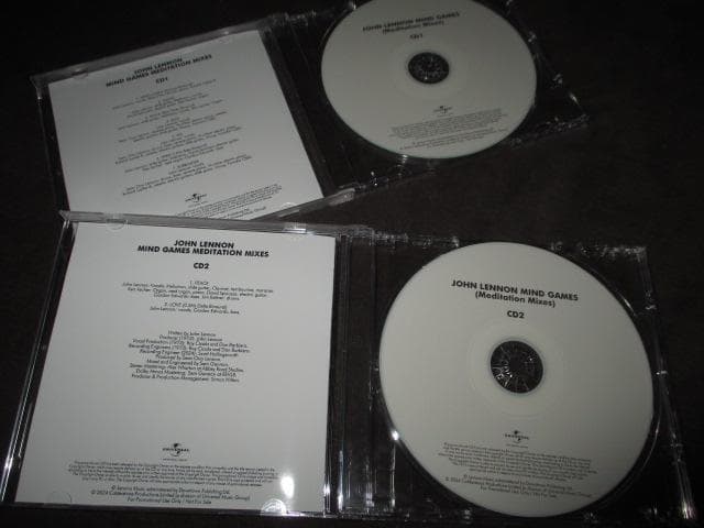 洋楽 john lennon mind games meditation (RARE)