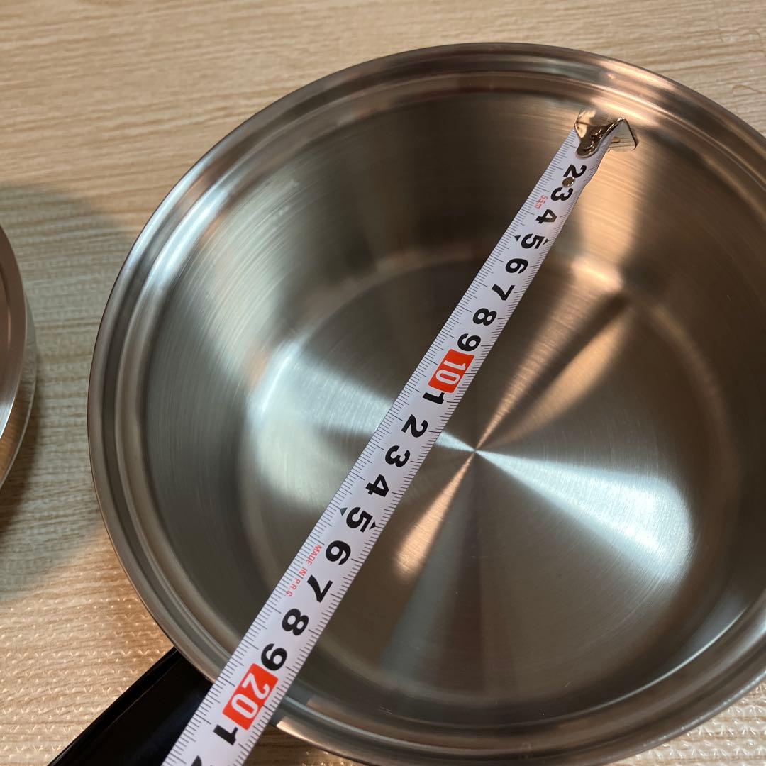 新品　amway アムウェイ　クイーンクック　ソースパン　片手鍋　内鍋つき
