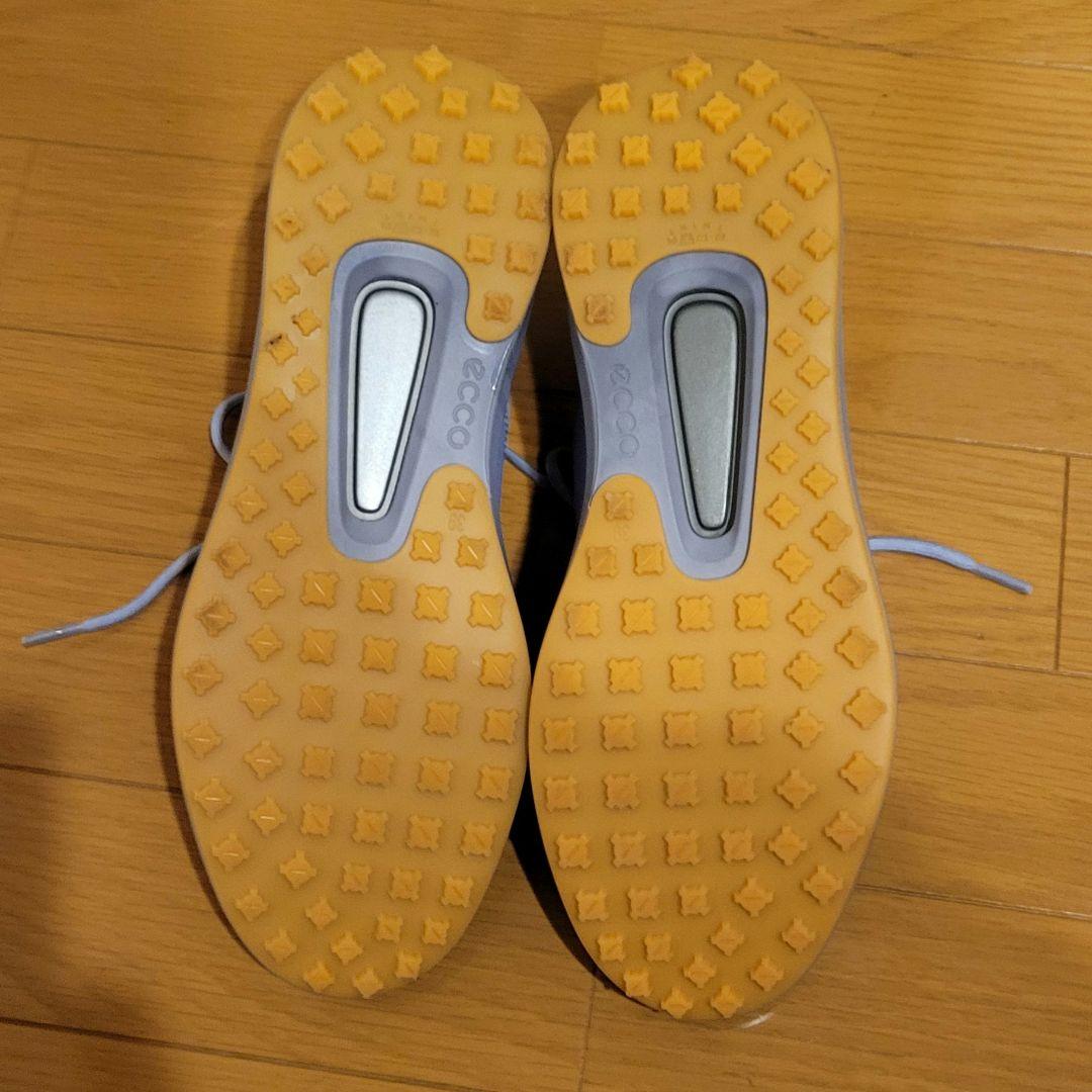 ecco エコー ゴルフシューズ レディース 24.5cm ライトパープル