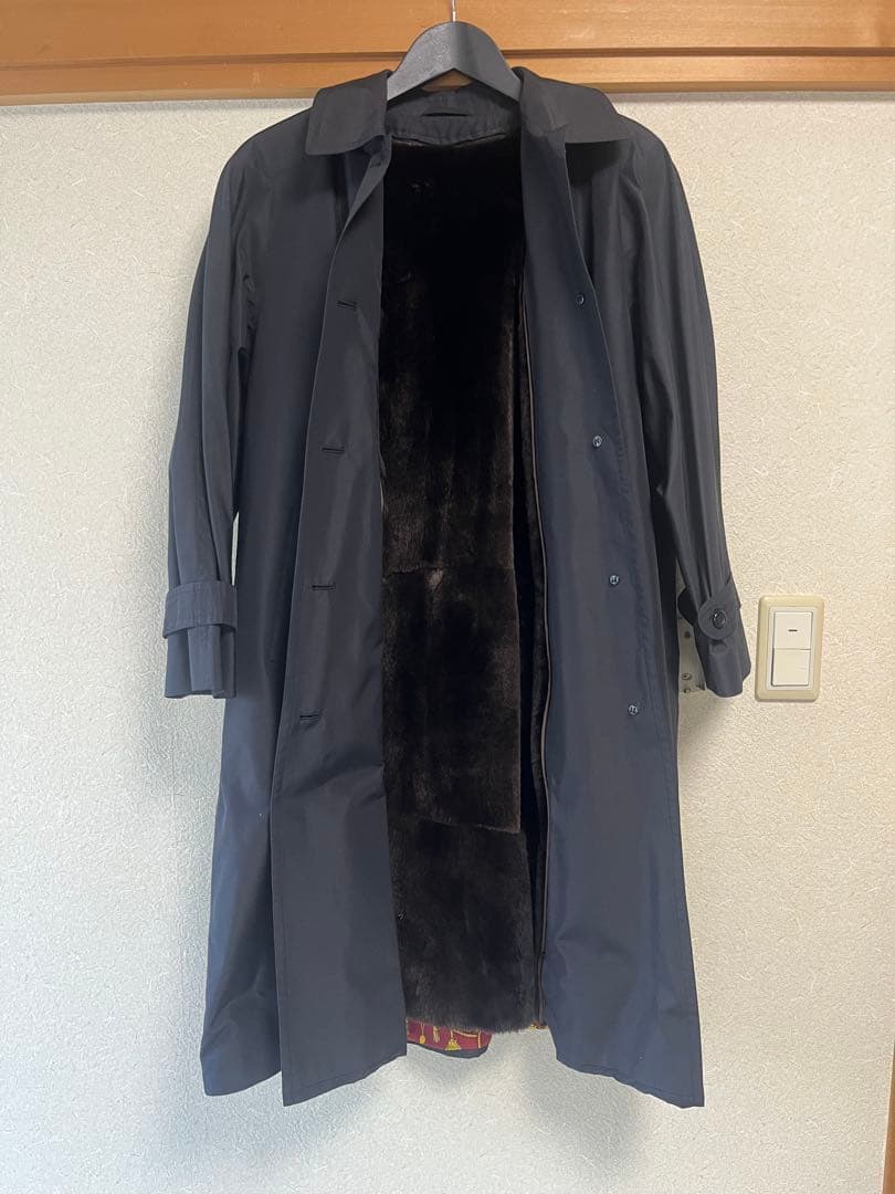 【美品】サイズ42 HERNO ヘルノ ステンカラー コート レディース