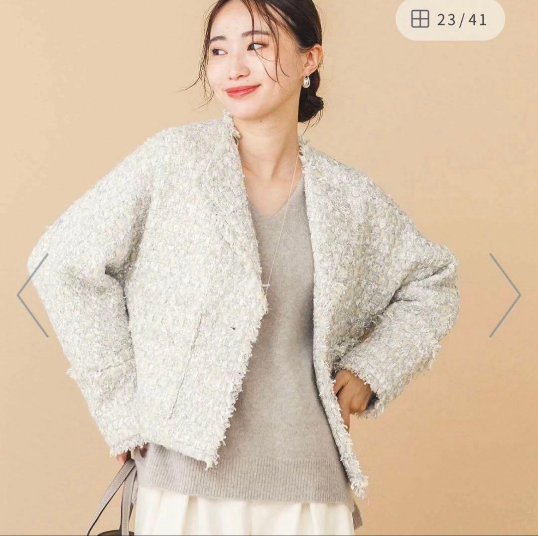 Gready Blliantツイードジャケット美品