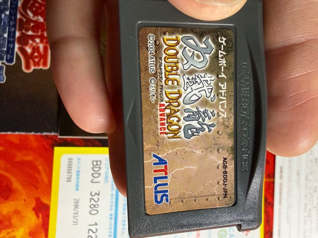 DOUBLE DRAGON ゲームボーイアドバンス 雙截龍 極美品