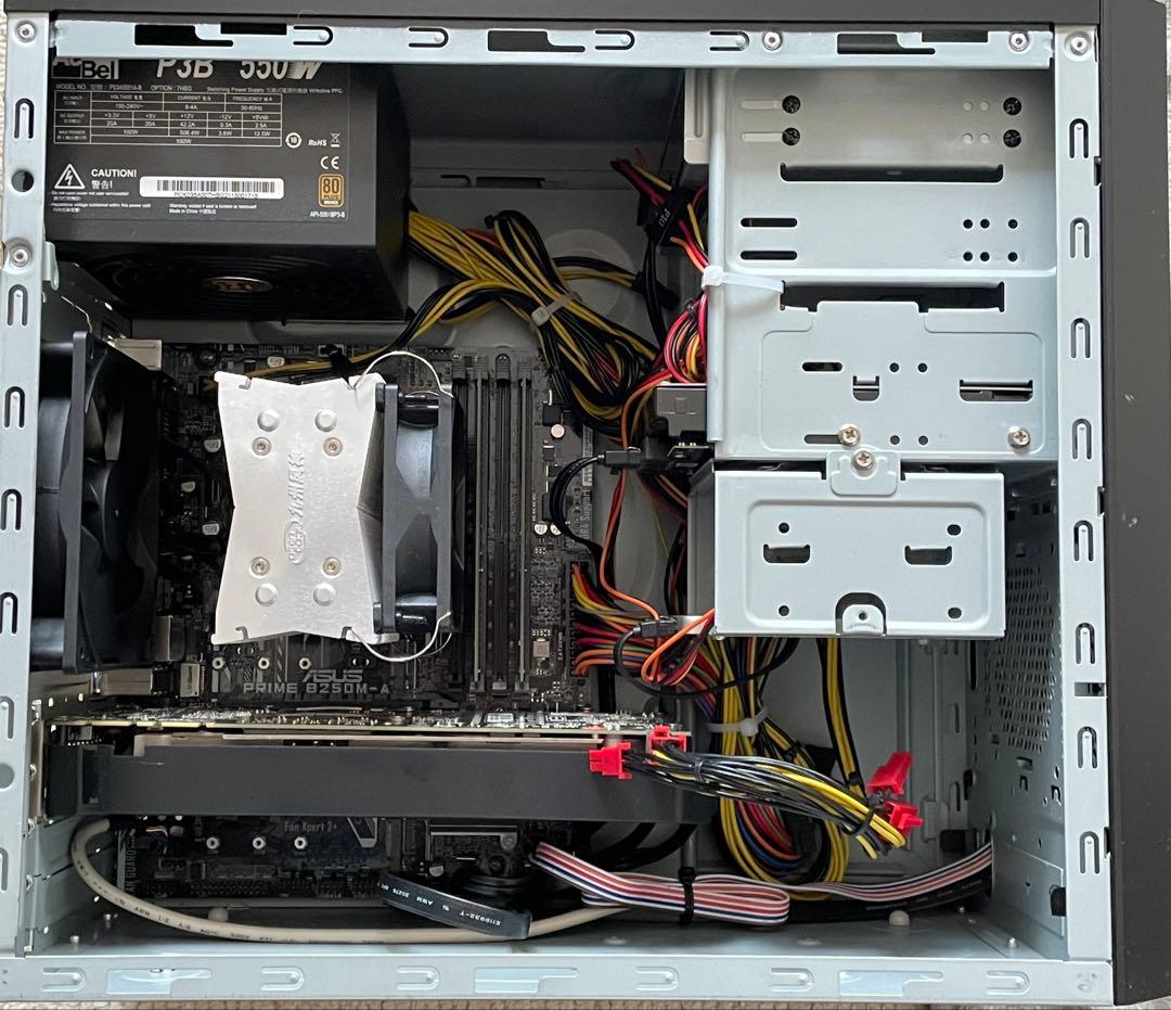 デスクトップPC i7-7700 GTX1060 SSD275GB HDD2TB