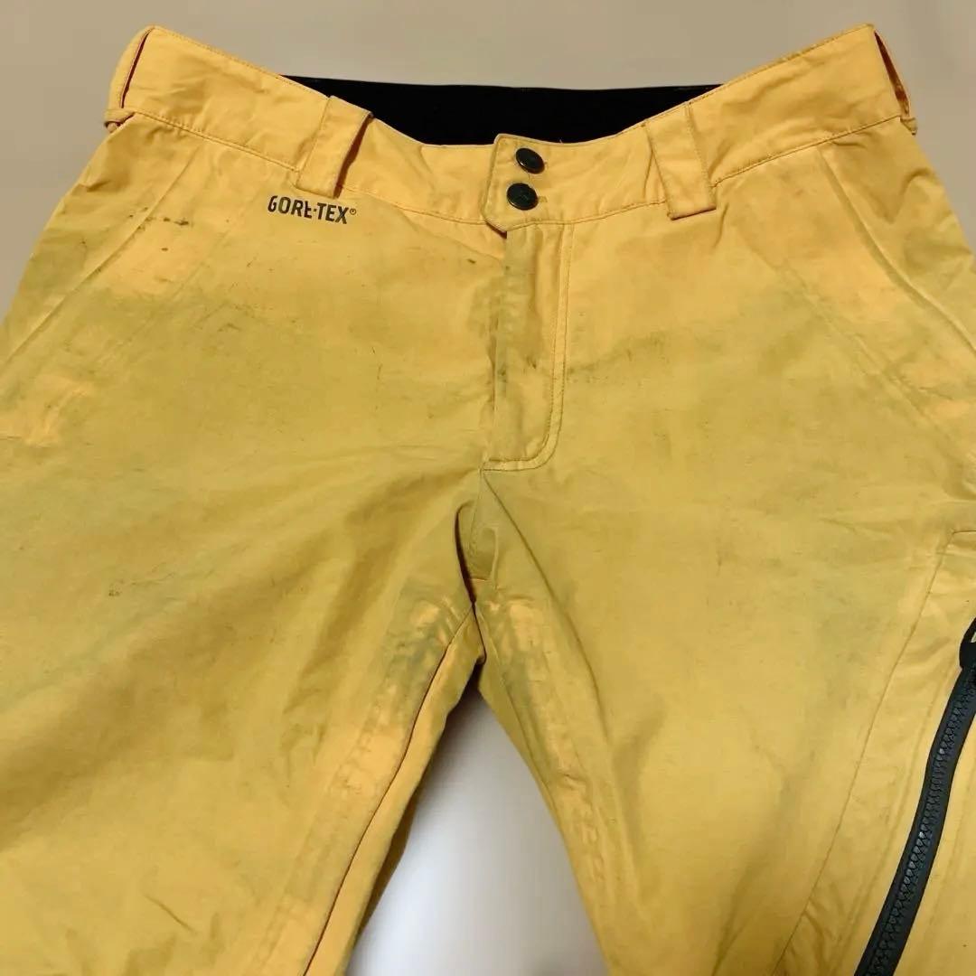 値下げ交渉OK‼️ BURTON ak パンツ イエロー GORE-TEX スノボ