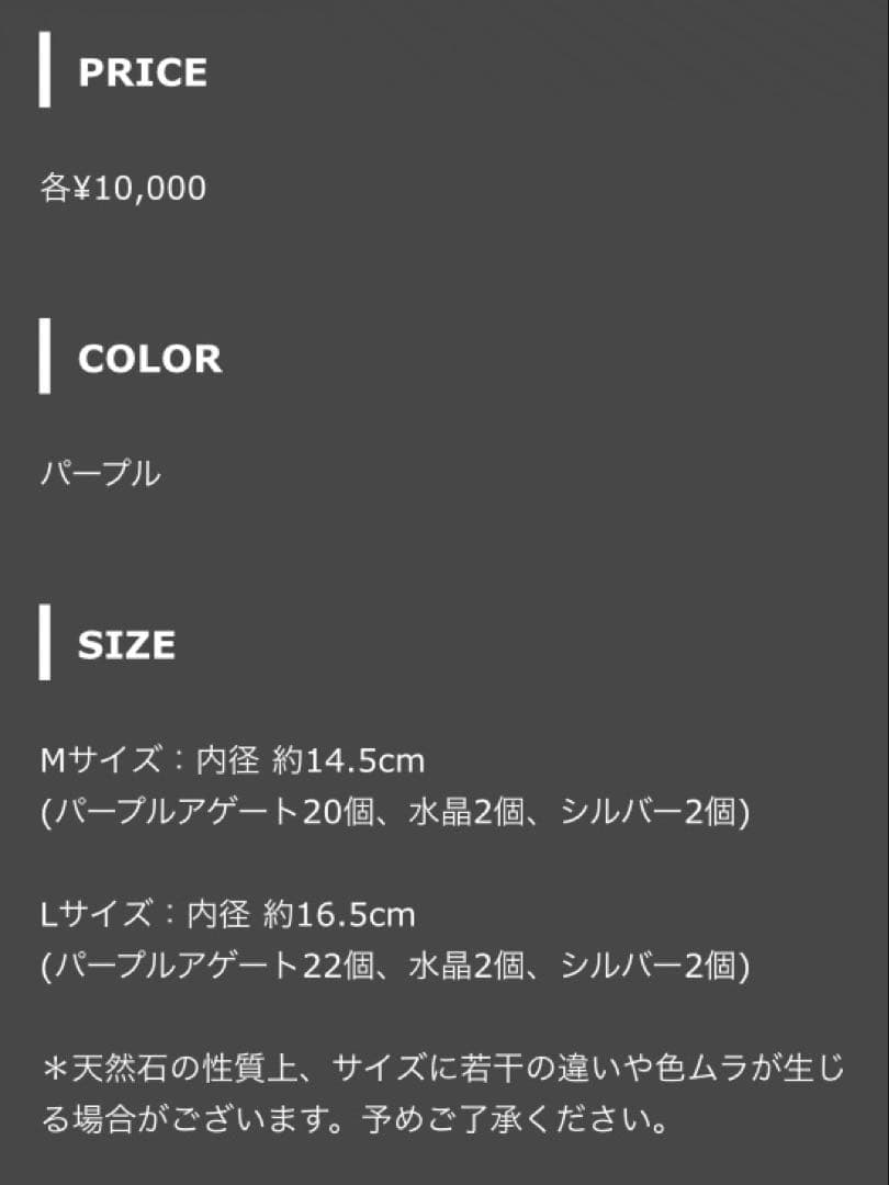 稲葉浩志　ストーンブレスレット