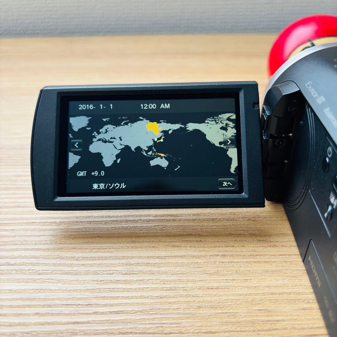 【動作品】SONYハンディーカム（HDR-CX675）アクセサリー 三脚付属