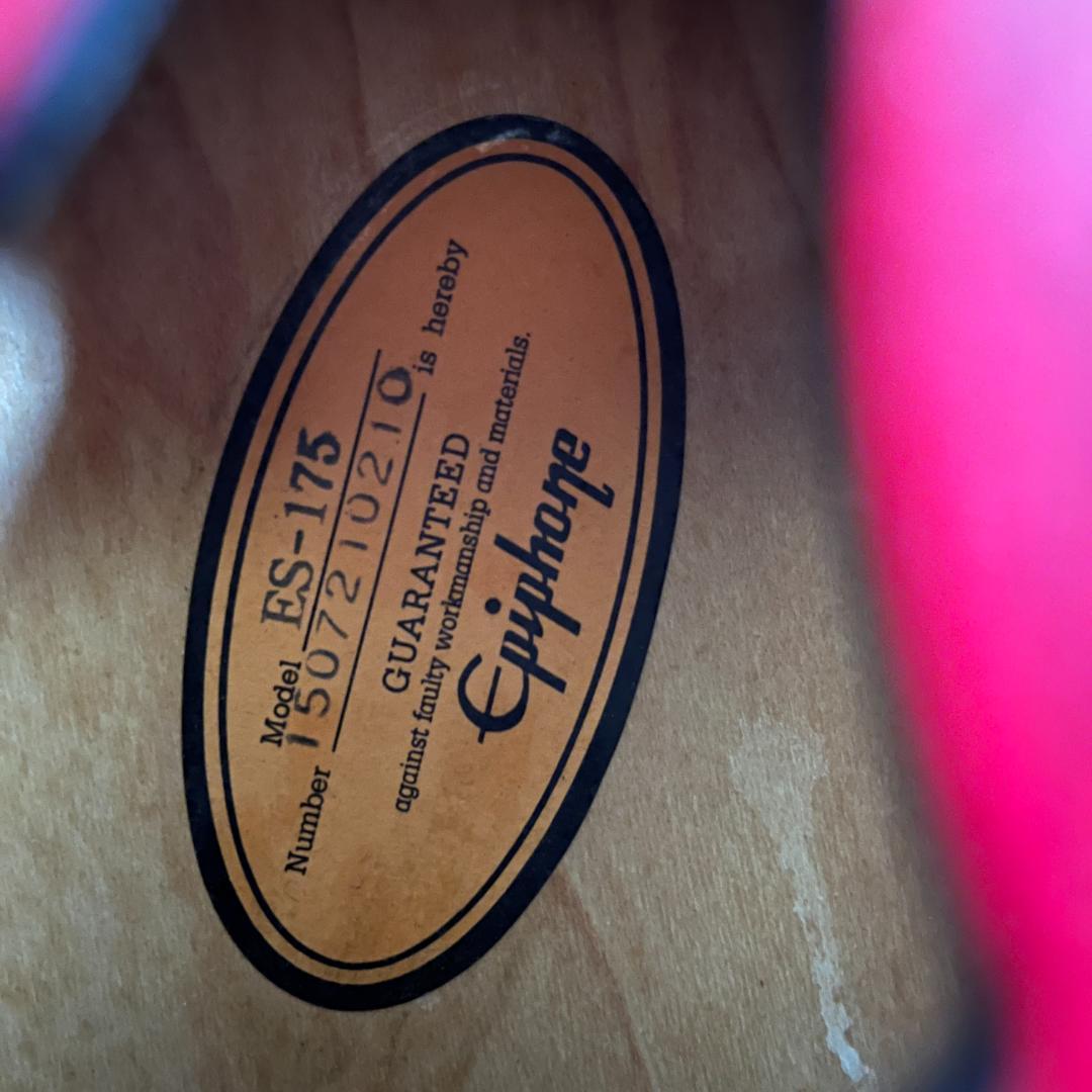 専用 Epiphone ES-175 Premium Cherry Red