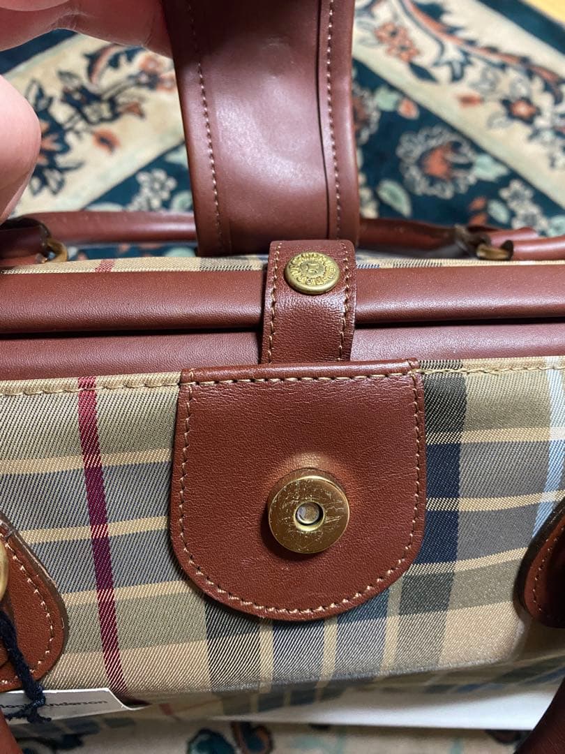 新品【キンロックアンダーソン】ボストンバッグ チェック 大容量 旅行鞄 最終価格