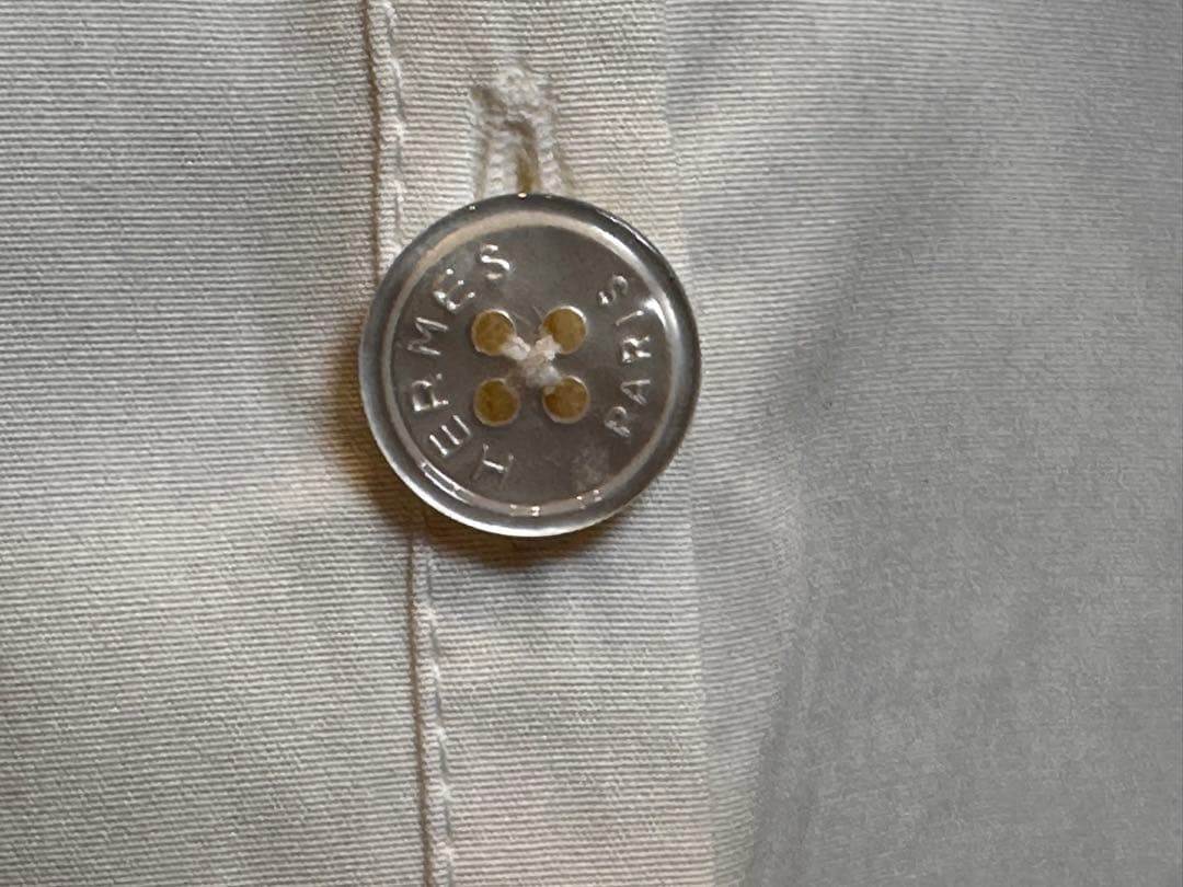 HERMES（エルメス）コットン素材　シャツワンピース
