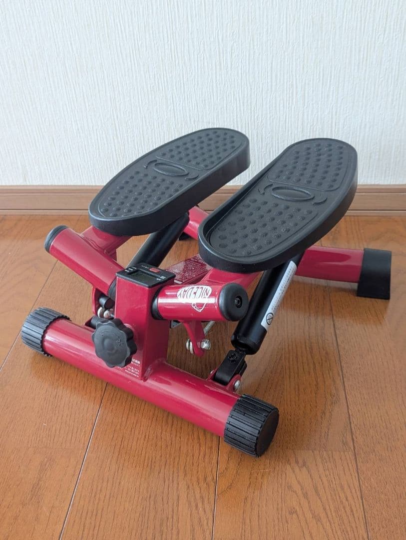 ナイスデイ NICE DAY 健康ステッパー 専用ハンドル付 赤