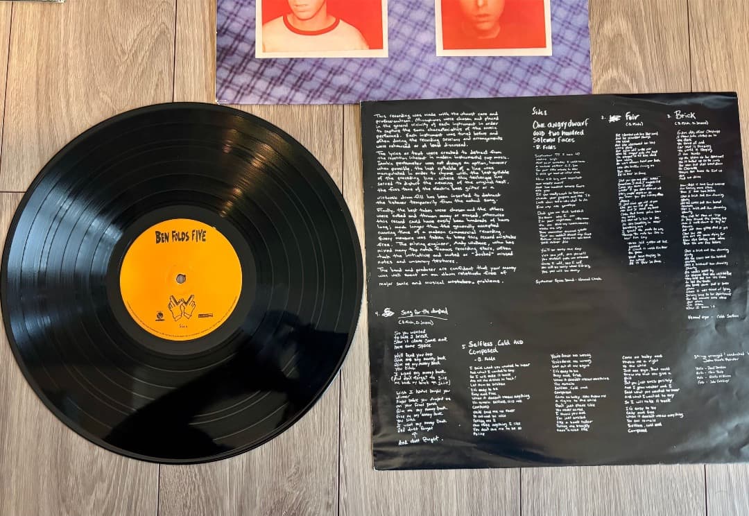BEN FOLDS FIVE 　Whatever and　レコード
