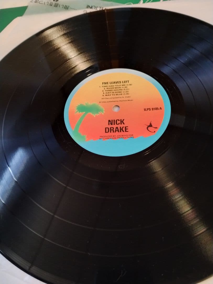 NICK DRAKE　Five Leaves Left　レコード