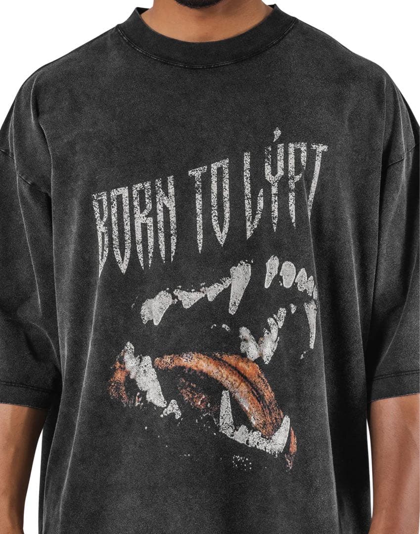 【新品】LYFT FANG GRAPHIC Tシャツ　ブラック Lサイズ
