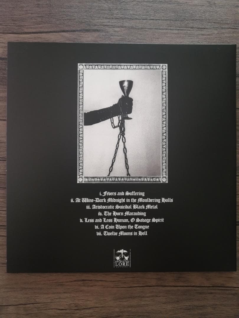 洋楽 LP Spectral Wound -Songs Of Blood&Mire