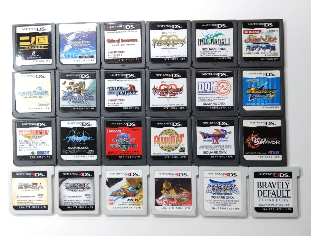 DS 3DS ソフト　ドラゴンクエスト　他　まとめ売り　任天堂
