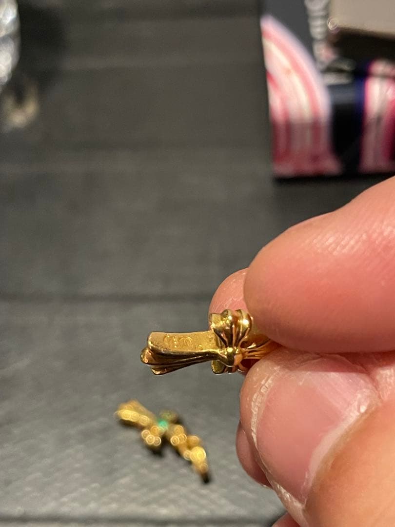 クロムハーツ22K ベイビーファット クロムハーツ22K PAVEエメラルド