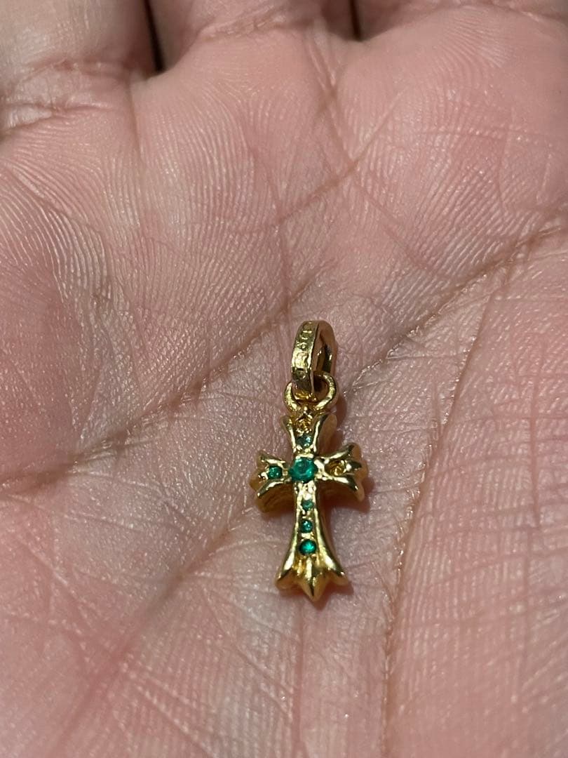 クロムハーツ22K ベイビーファット クロムハーツ22K PAVEエメラルド