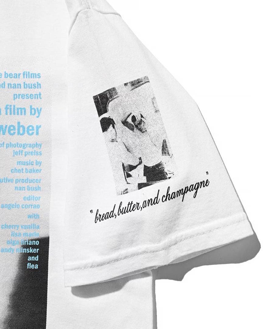 weber チェットベイカー　Tシャツ　レッツ　ゲット　ロスト