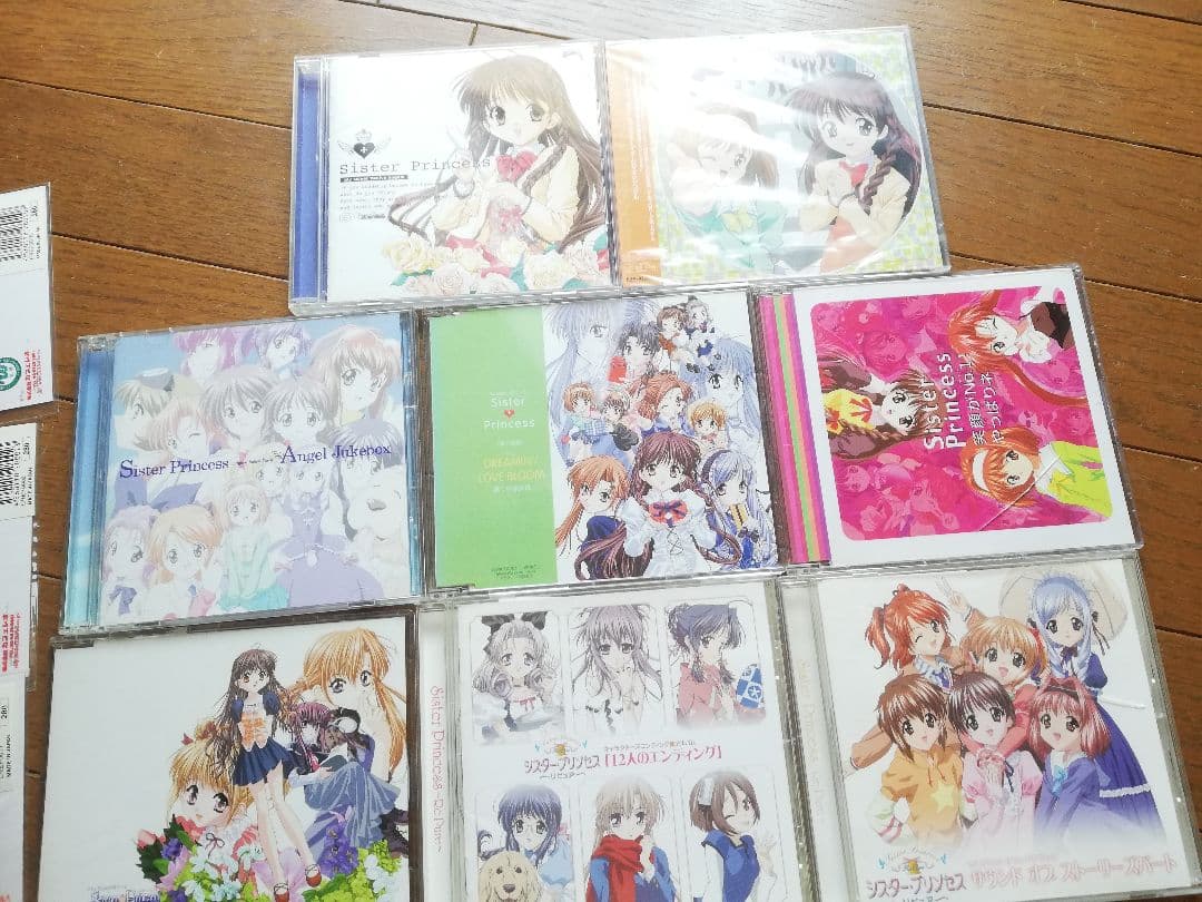値下げ未使用シスター・プリンセス CD、ポストシールセット