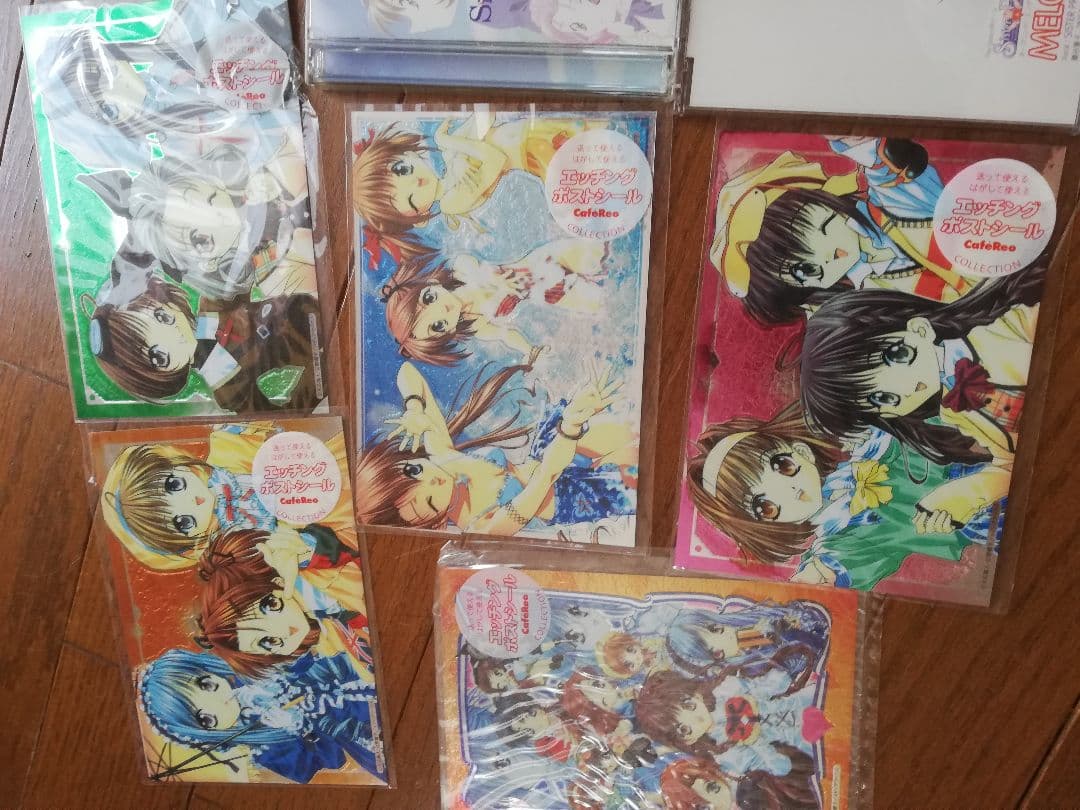 値下げ未使用シスター・プリンセス CD、ポストシールセット