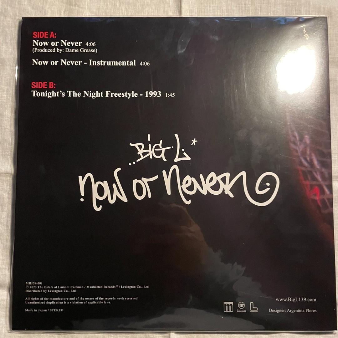 洋楽 Big L - Now or Never