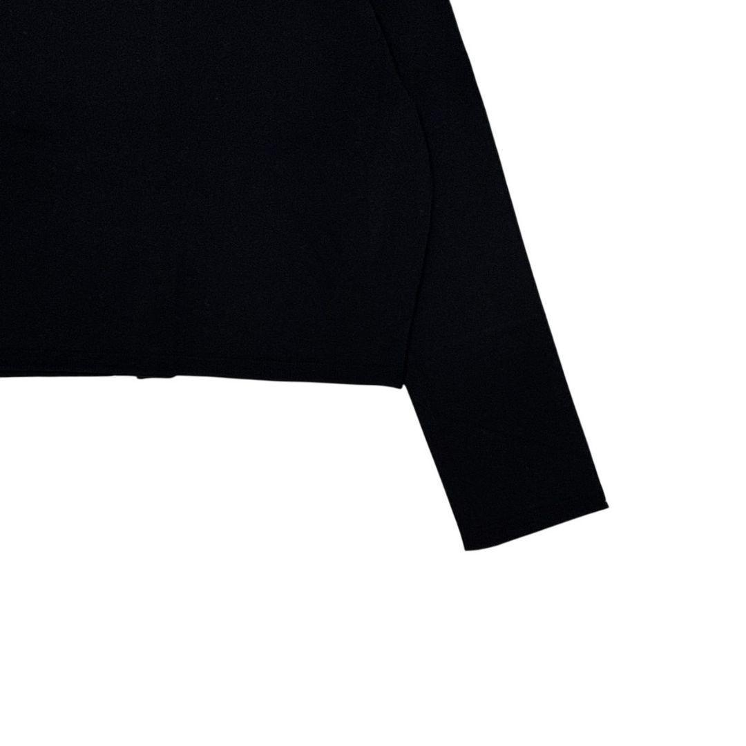 極美品✨FOXEY NEW YORK カーディガン 黒 短丈 ショート丈 38