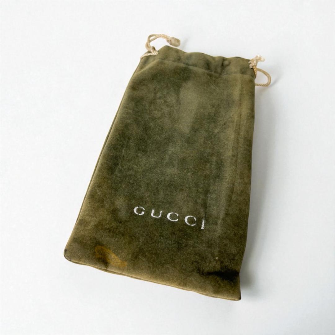 【GUCCI】サングラス GGロゴ オーバルフレーム ケース付き グッチ