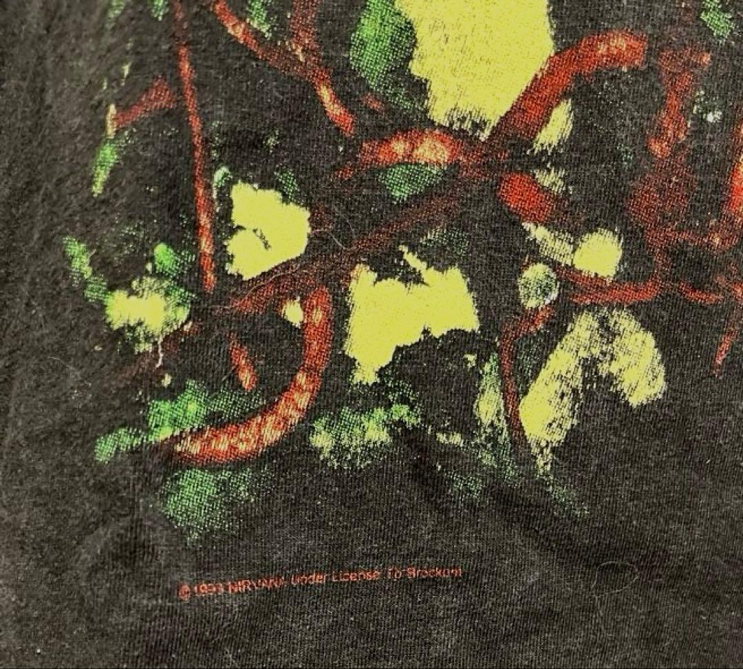 【ONEITA タグ】NIRVANA ニルヴァーナ/タツノオトシゴTシャツ/黒