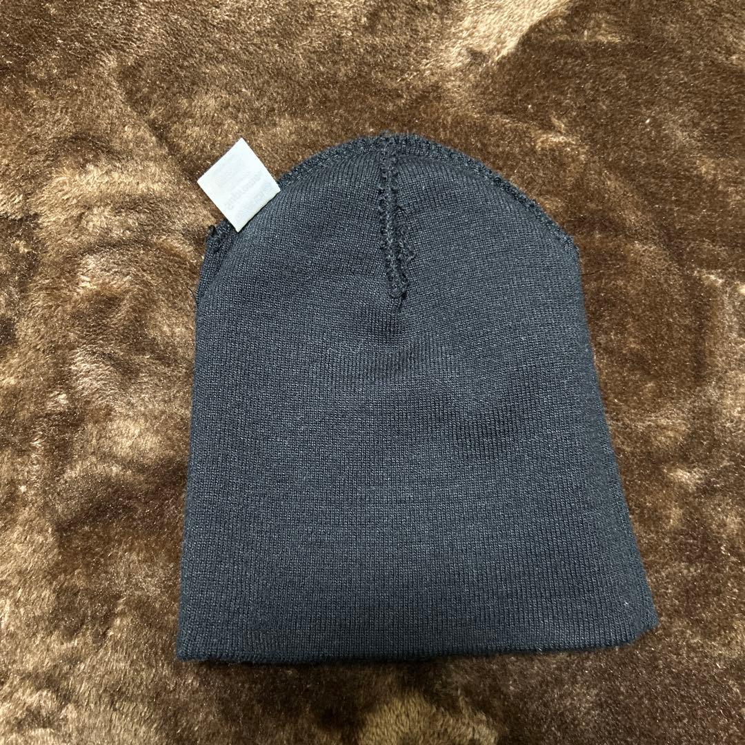 supremeブラックビーニー