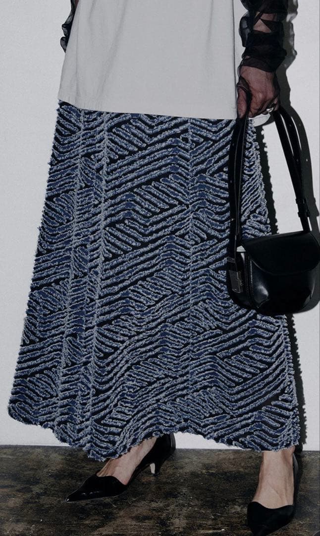TAYLOR OPAL DENIM SKIRT ameri デニム