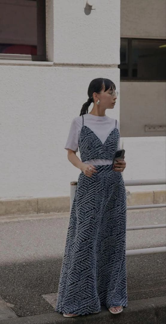 TAYLOR OPAL DENIM SKIRT ameri デニム