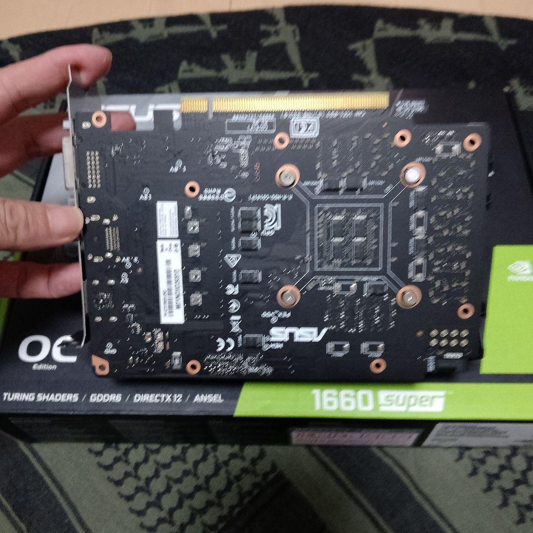 グラフィックボード・グラボ・ビデオカード ASUS GEFORCE GTX 1660 SUPER OC 6GB