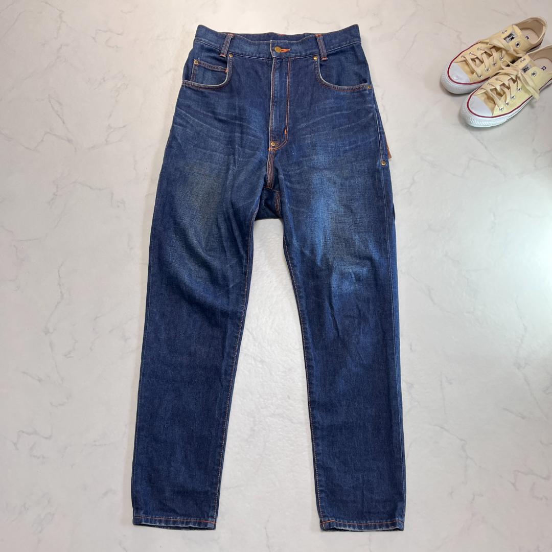 専用Lee ×メルシーボークー コラボデニム オーガニックコットン 本革ラベル