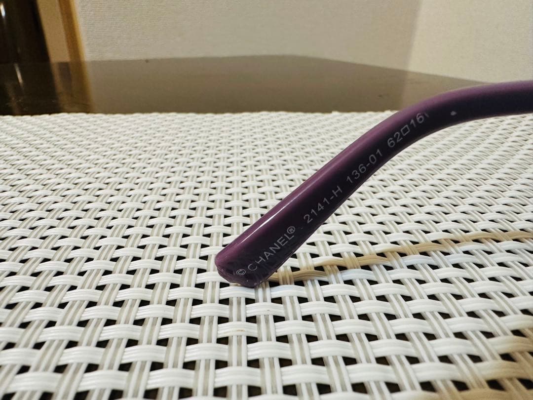 CHANEL キャットアイ サングラス 大きめ
