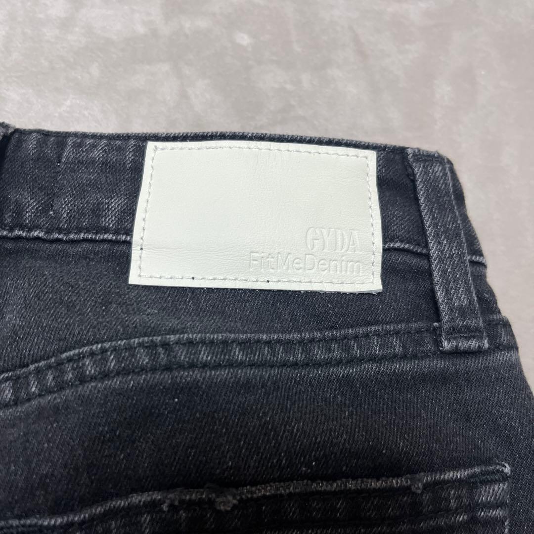 M/W SIDE RIPPEDスキニーデニムパンツ【S】