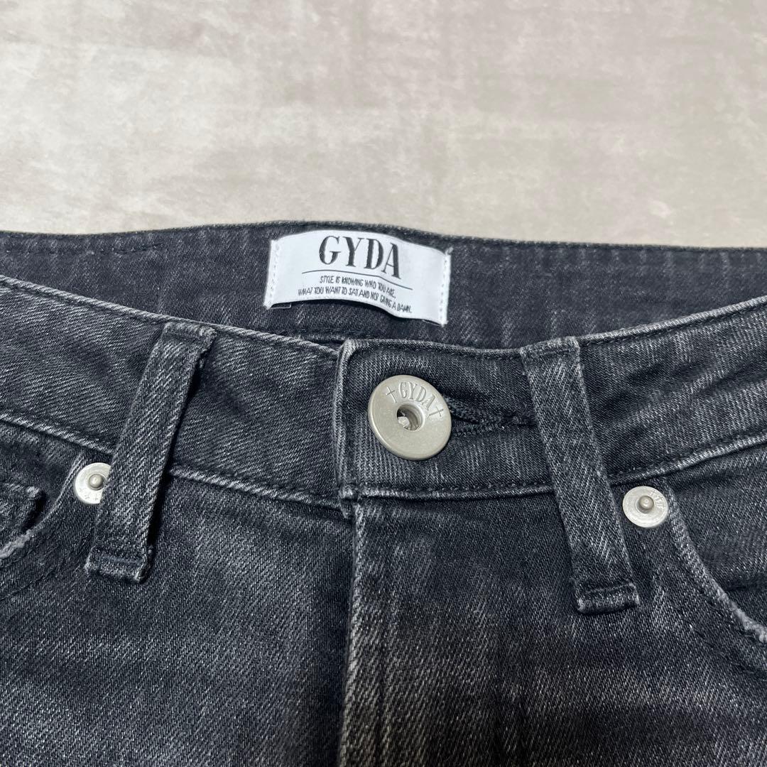 M/W SIDE RIPPEDスキニーデニムパンツ【S】