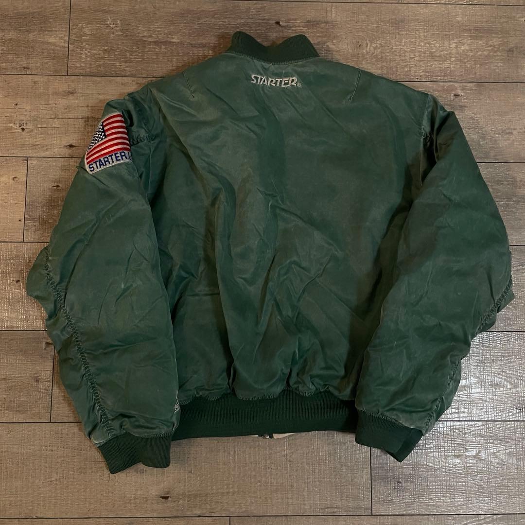 90s STARTER スターター ナイロンボマー MA-1 USAヴィンテージ