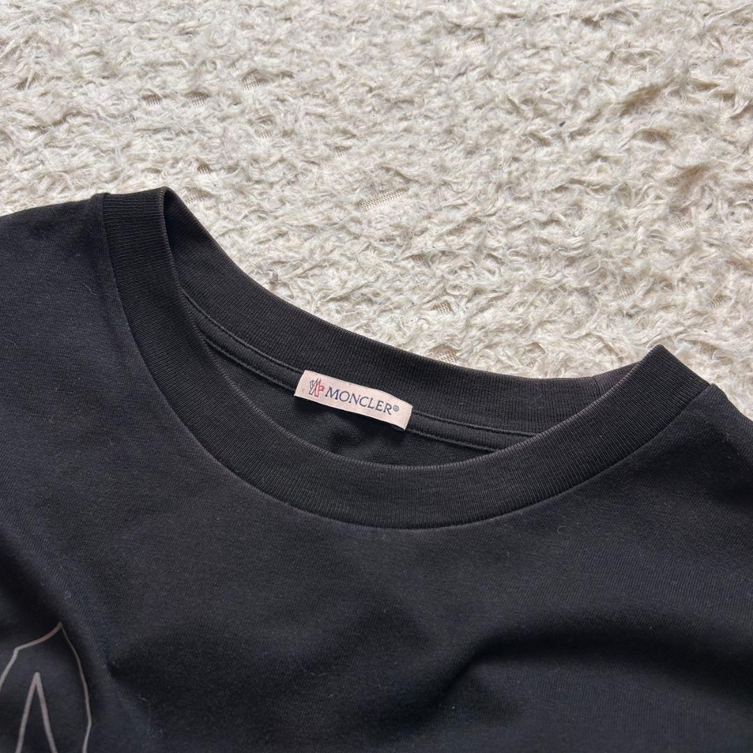 MONCLER モンクレール ワッペン ロゴ Tシャツ ブラック
