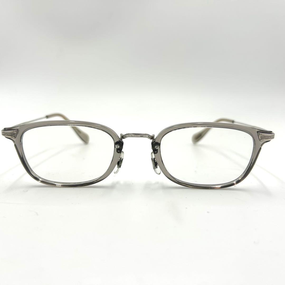 OLIVER PEOPLES サングラス グレー クリア シルバー コンビ