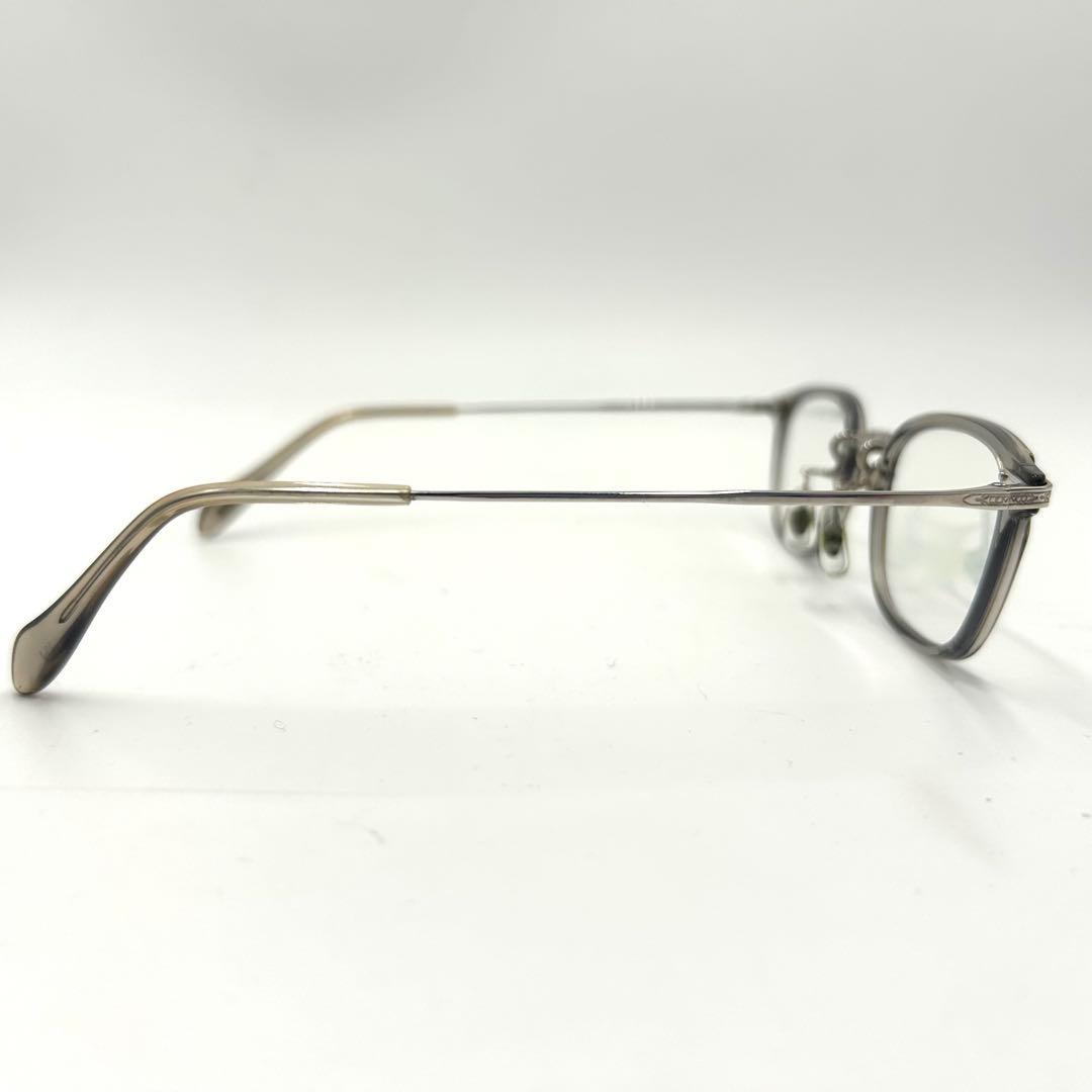 OLIVER PEOPLES サングラス グレー クリア シルバー コンビ