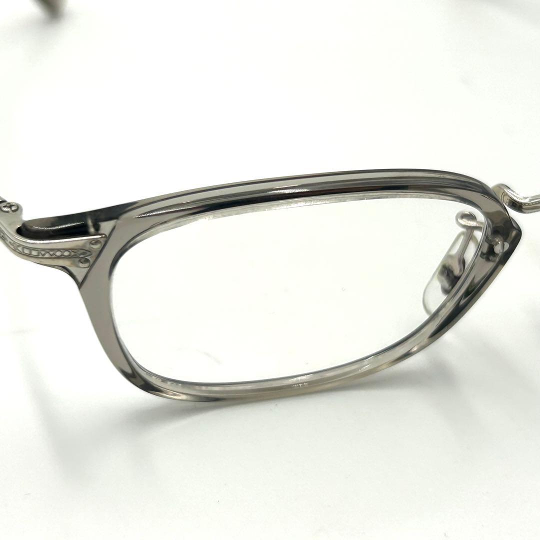 OLIVER PEOPLES サングラス グレー クリア シルバー コンビ