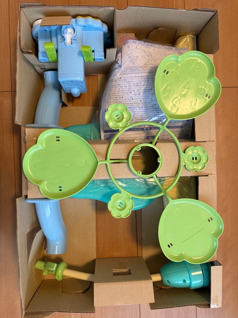 【美品】くまのプーさん えらべる回転6wayジムにへんしんメリー