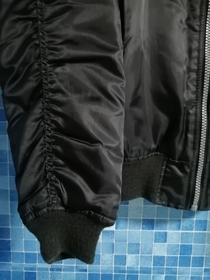 【Lサイズ 黒】完売 GEAR TREK MA-1 ボンバー フライトジャケット