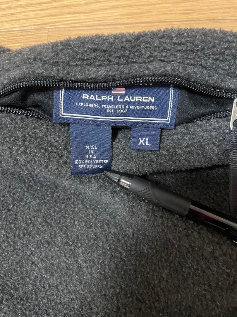 POLO SPORT ポロスポーツ　リバーシブルフリースベスト　USA製