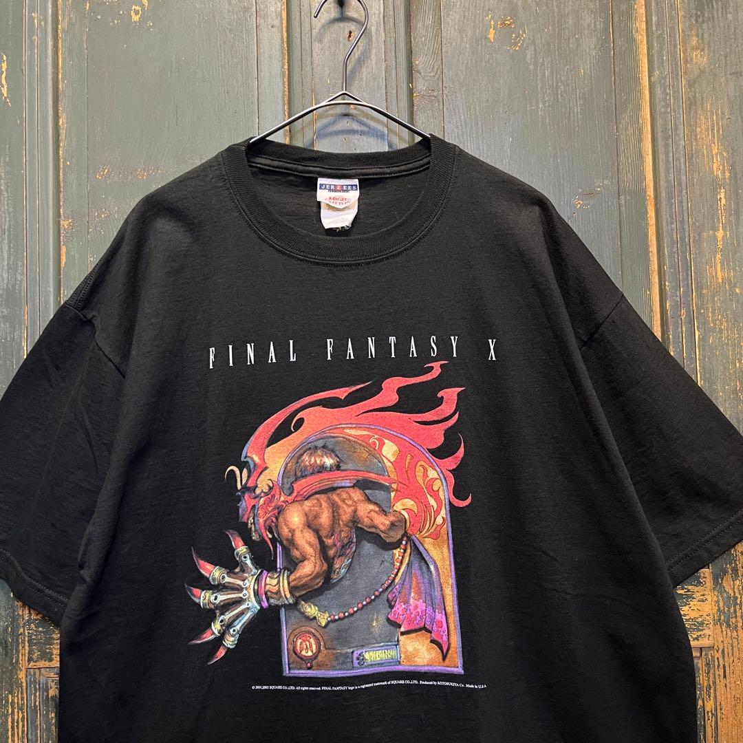 FINAL FANTASY X FFX イフリート 召喚獣 Tシャツ USA