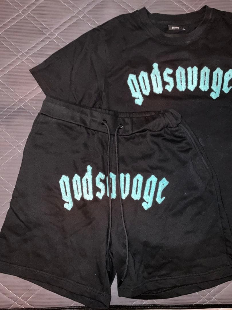 godsavage ブラック セットアップ Mサイズ